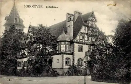 Ak Hannover in Niedersachsen, Listerturm