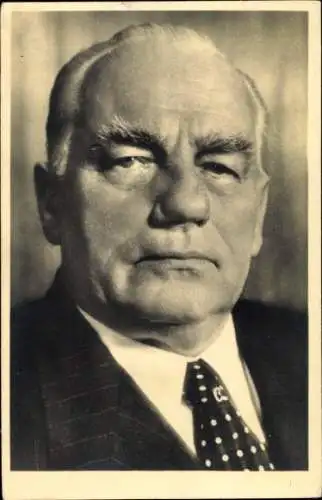 Ak Wilhelm Pieck, Präsident der DDR von 194 bis 1960