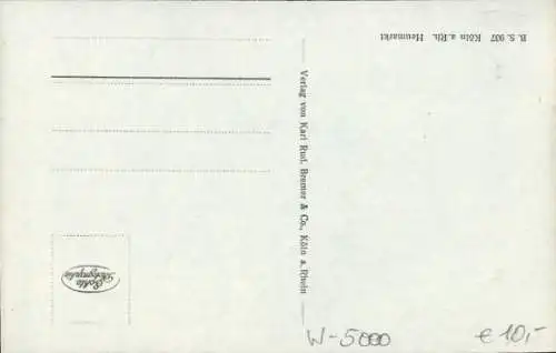 Ak Köln am Rhein, Heumarkt, Straßenbahn, Dom