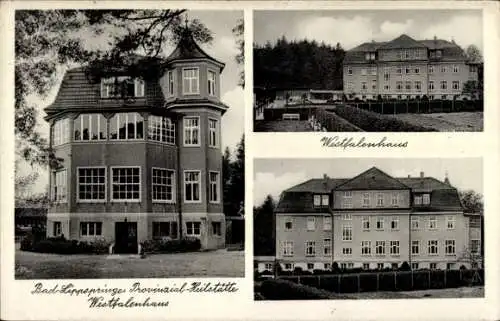 Ak Bad Lippspringe in Westfalen, Provinzial-Heilstätte, Westfalenhaus