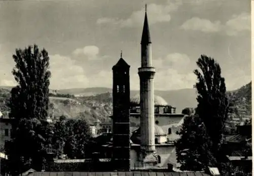 Ak Sarajevo Bosnien Herzegowina, Begova Dzamija sa Sahat kulorn