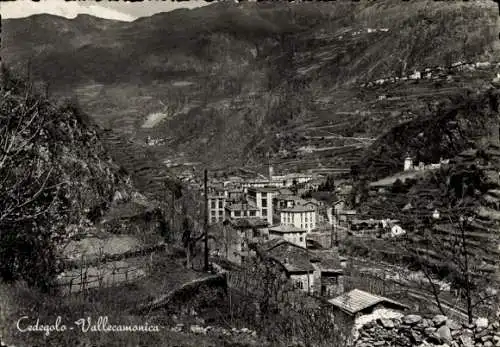Ak Cedegolo Lombardei, Vallecamonica, Panorama