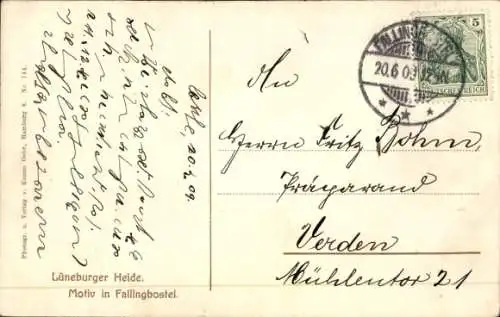 Ak Bad Fallingbostel Lüneburger Heide, Panorama