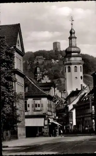 Ak Durlach Karlsruhe in Baden, Pfinztal-Straße, Turmberg