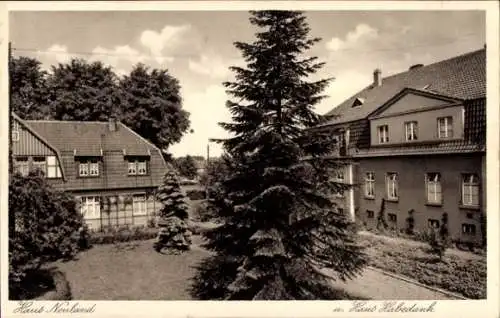 Ak Ummeln Bielefeld, evangelische Mädchenheime, Haus Neuland, Haus Habedank