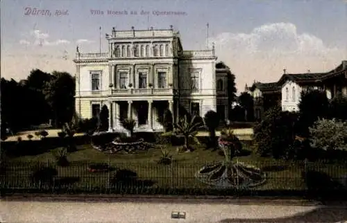Ak Düren im Rheinland, Villa Hoesch an der Oberstraße