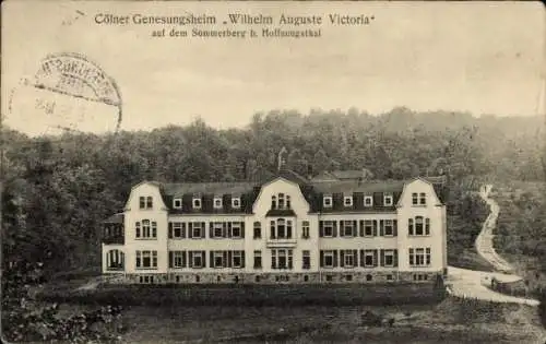Ak Hoffnungsthal Rösrath bei Köln, Sommerberg, Kölner Genesungsheim Wilhelm Auguste Victoria