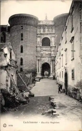 Ak Castelnuovo del Garda Veneto, Maschio Angioino