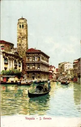 Ak Venezia Venedig Veneto, San Geremia