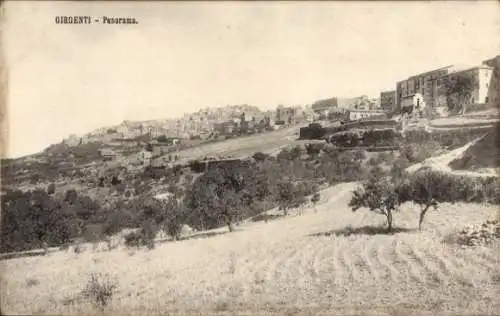 Ak Girgenti Agrigent Sicilia, Panorama