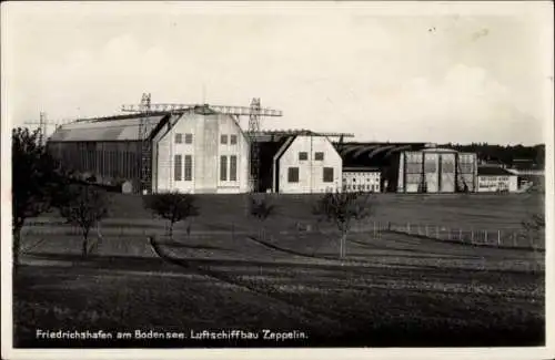 Ak Friedrichshafen am Bodensee, Luftschiffbau Zeppelin