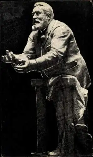 Ak Politiker Jean Jaures, ermordet 1914 in Paris