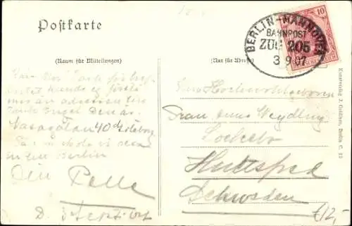 Ak Berlin Spandau, Bismarckstraße