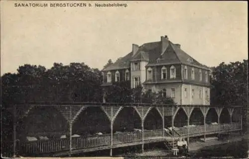 Ak Drewitz Potsdam in Brandenburg, Sanatorium Bergstücken