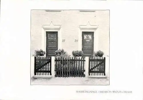 26 Ansichten Hardtwald Siedlung Karlsruhe, Mieter und Handwerker Baugenossenschaft 1920 bis 1926