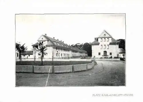 26 Ansichten Hardtwald Siedlung Karlsruhe, Mieter und Handwerker Baugenossenschaft 1920 bis 1926