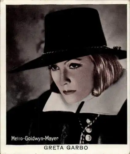 Sammelbild Haus Bergmann, Bild 20, Schauspielerin Greta Garbo