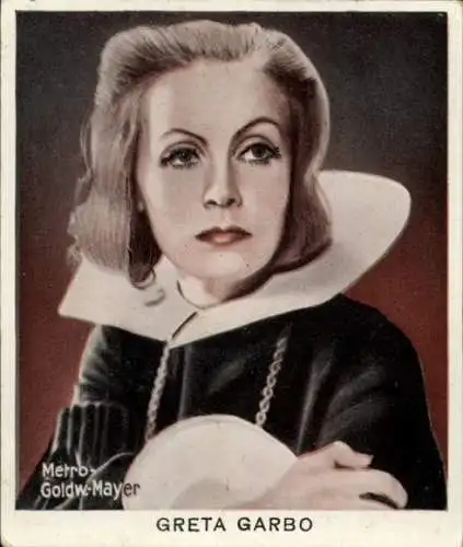 Sammelbild Haus Bergmann, Bild 18, Schauspielerin Greta Garbo