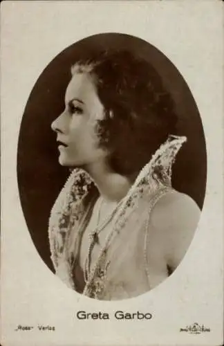 Sammelbild Manoli Gold, Bild 2, Schauspielerin Greta Garbo