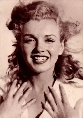 Ak Schauspielerin Marylin Monroe, Portrait