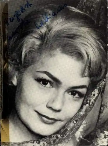 Ak Schauspielerin Christa Williams, Portrait, Autogramm