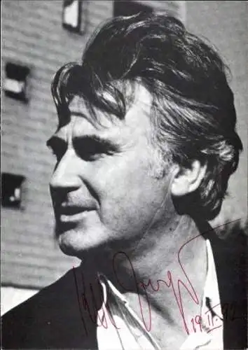 Ak Schauspieler Karl Michael Vogler, Portrait, Autogramm