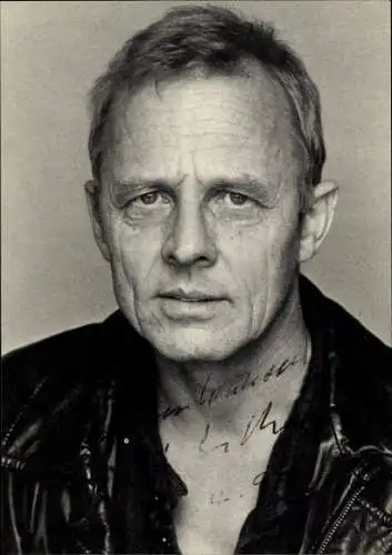 Ak Schauspieler Rolf Becker, Portrait, Autogramm