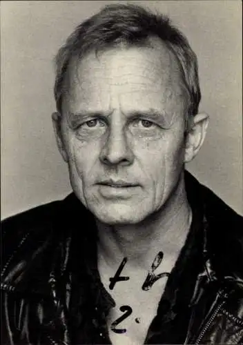 Ak Schauspieler Rolf Becker, Portrait, Autogramm