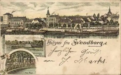 Litho Svendborg Dänemark, Gesamtansicht