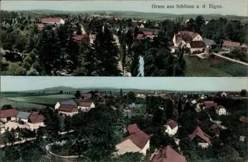 Ak Schönau Berzdorf auf dem Eigen, Gesamtansicht