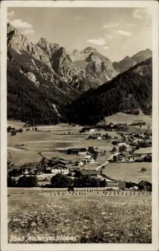 Ak Neder Neustift im Stubaital in Tirol, Panorama, Berge