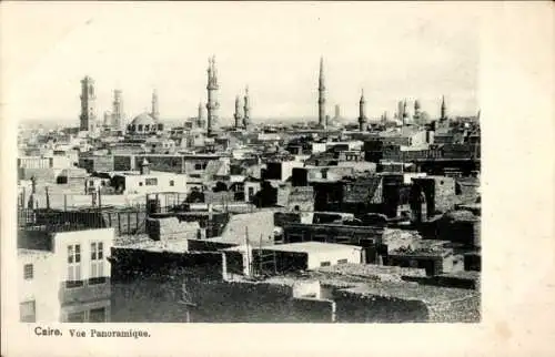 Ak Cairo Kairo Ägypten, Panorama