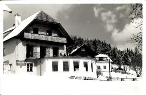 Foto Ak Aspang Niederösterreich, Gasthaus, Winter