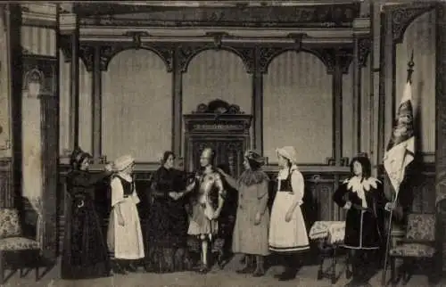 Ak Illkirch Graffenstaden Grafenstaden Elsass Bas Rhin, Theater Jeanne d'Arc