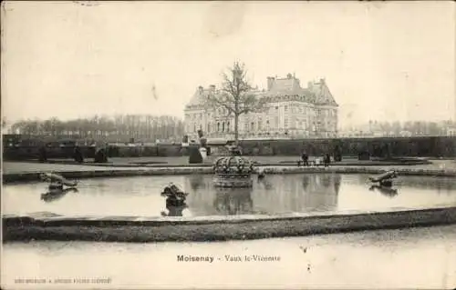 Ak Moisenay Seine et Marne, Vaux le Vicomte