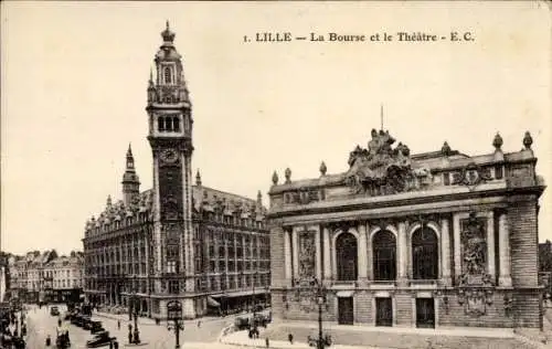 Ak Lille Nord, Die Börse und das Theater