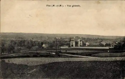 Ak Flin Meurthe et Moselle, Gesamtansicht