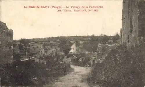 Ak Ban de Sapt Vosges, Dorf Fontenelle