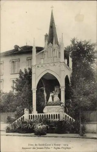 Ak Nancy Meurthe et Moselle, Sacre Coeur Festivals, Young Girls’ Rest