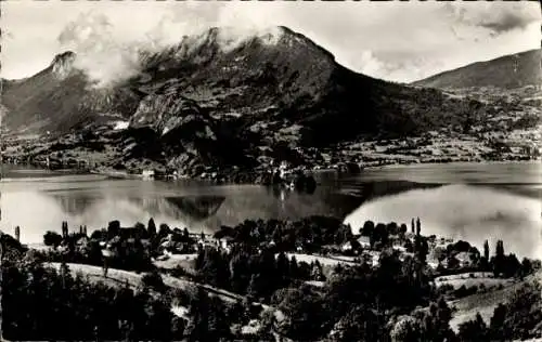 Ak Montmin Talloires Montmin Haute Savoie, See von Annecy, Duingt