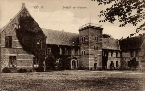 Ak Husum in Nordfriesland, Schloss