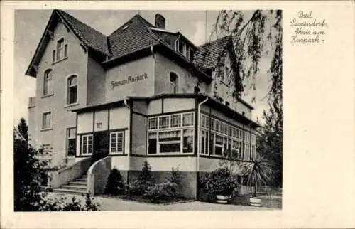 Ak Bad Sassendorf, Haus am Kurpark