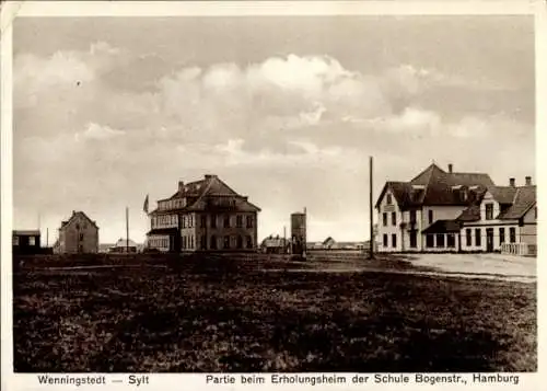 Ak Wenningstedt auf Sylt, Erholungsheim der Schule Bogenstraße, Hamburg