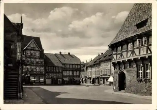 Ak Bad Gandersheim am Harz, Marktplatz