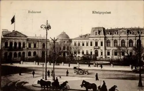 Ak București Bukarest Rumänien, Königspalast, Palatul regal