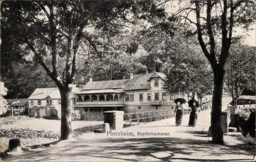 Ak Pforzheim im Schwarzwald, Kupferhammer