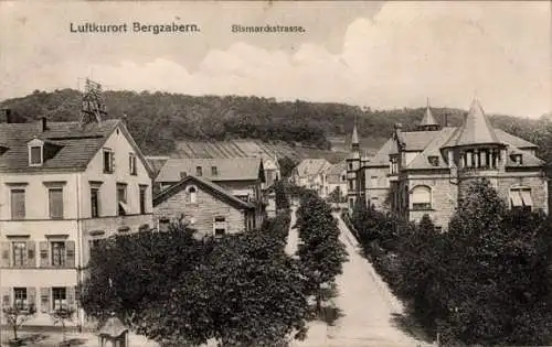 Ak Bad Bergzabern Rheinland Pfalz, Bismarckstraße