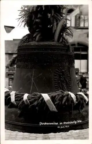 Foto Ak Buchholz im Westerwald, Glockenweihe 1952