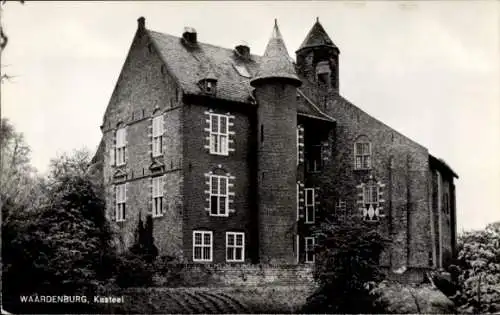 Ak Waardenburg Gelderland Niederlande, Schloss