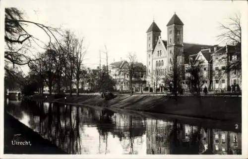 Ak Utrecht Niederlande, Stadsbuitengracht